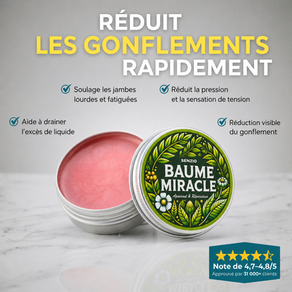 Baume Miracle, Soulagement