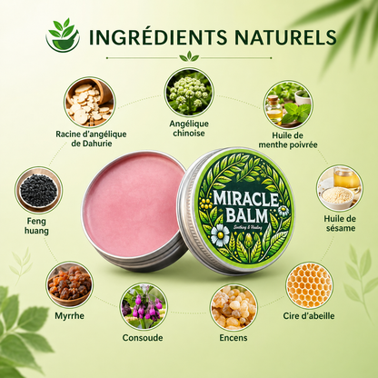 Baume Miracle, Soulagement